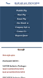 Mobile Screenshot of hawaii-all-inclusive.net