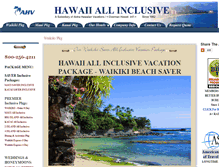 Tablet Screenshot of hawaii-all-inclusive.net